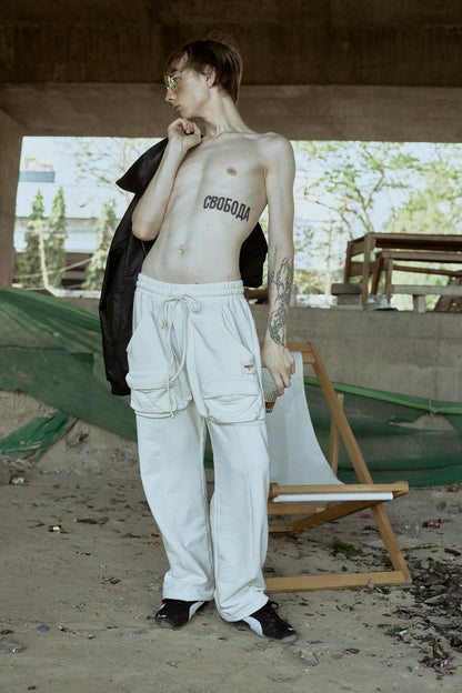 DREADLOCK CARGO SWEATPANT