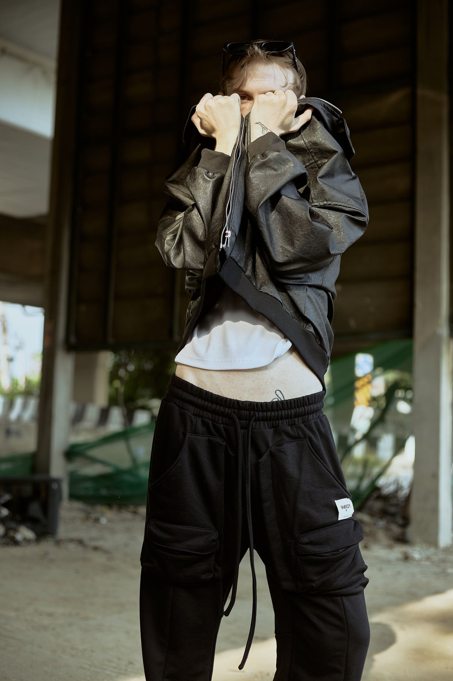 DREADLOCK CARGO SWEATPANT